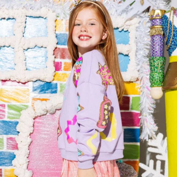 Girls Cookie Cutter Sweatshirt - Picture 2 of 2